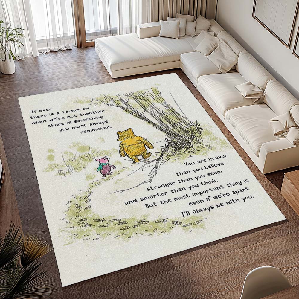 Winnie Pooh und Ferkel 4 Teppich - TOK 2