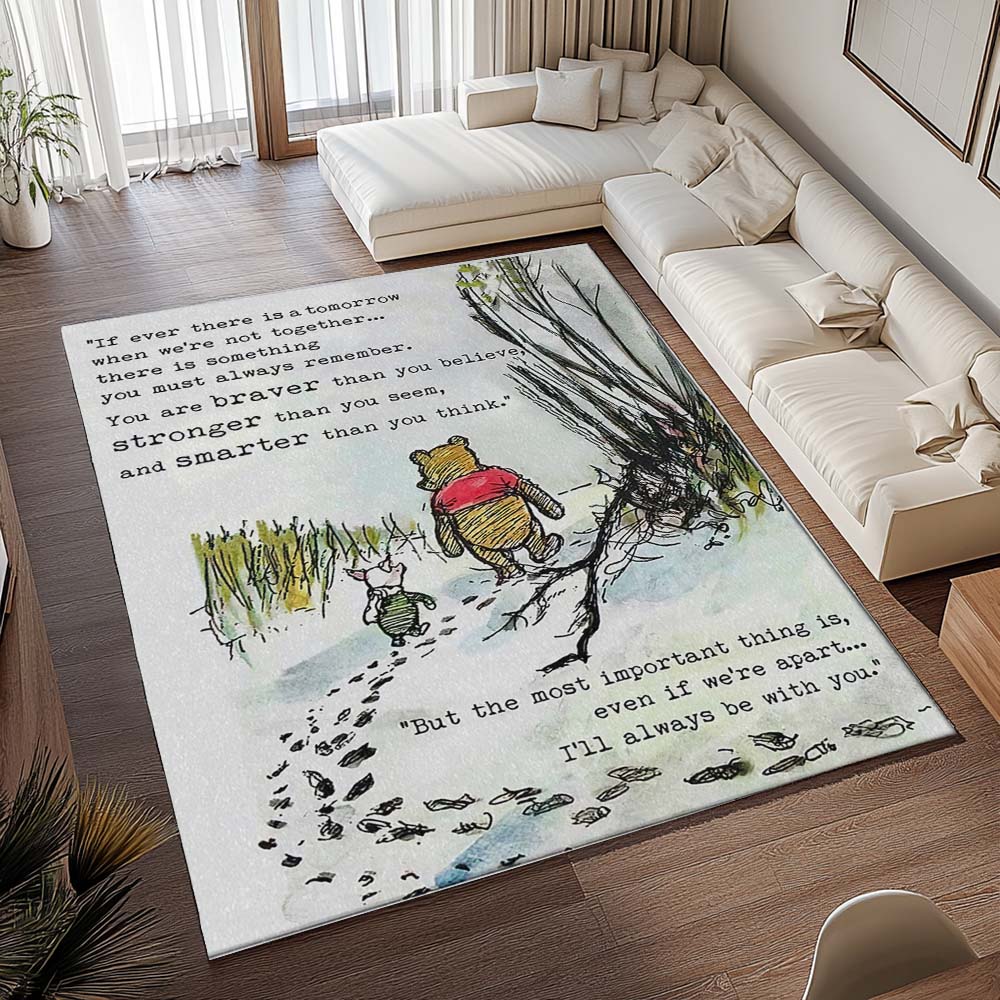 Winnie Pooh und Ferkel Teppich - TOK 2