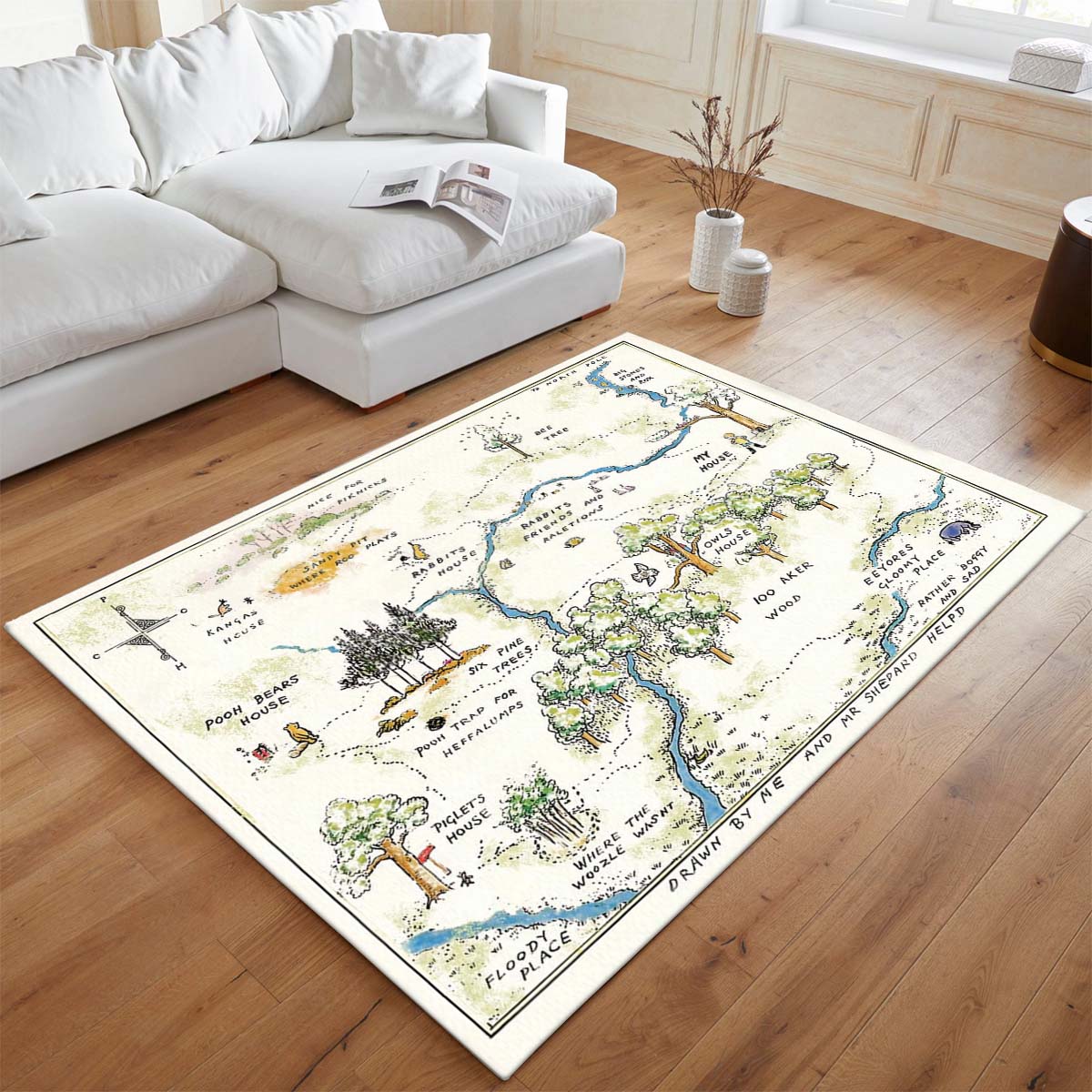 Winnie Pooh Karte 2 Teppich - TOK 2