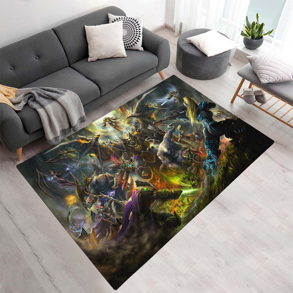 World of Warcraft Diablo StarCraft Sarah Kerrigan Helden Teppich - TOK