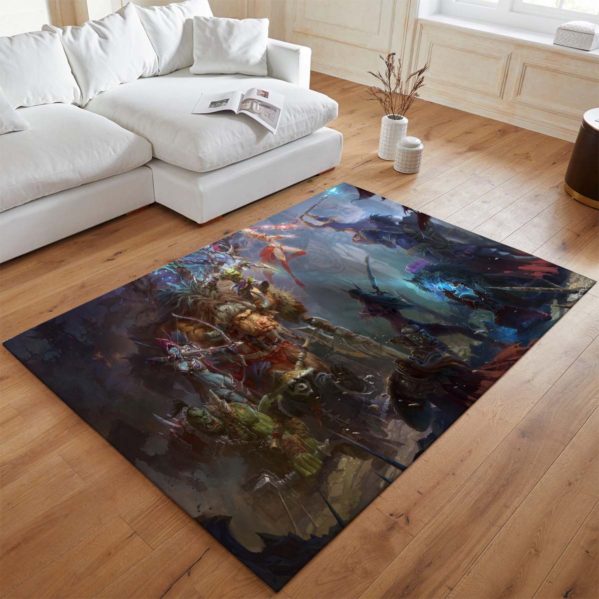 World of Warcraft Sylvanas Windläufer Dunkle Königin Sylvanas Teppich - TOK 2