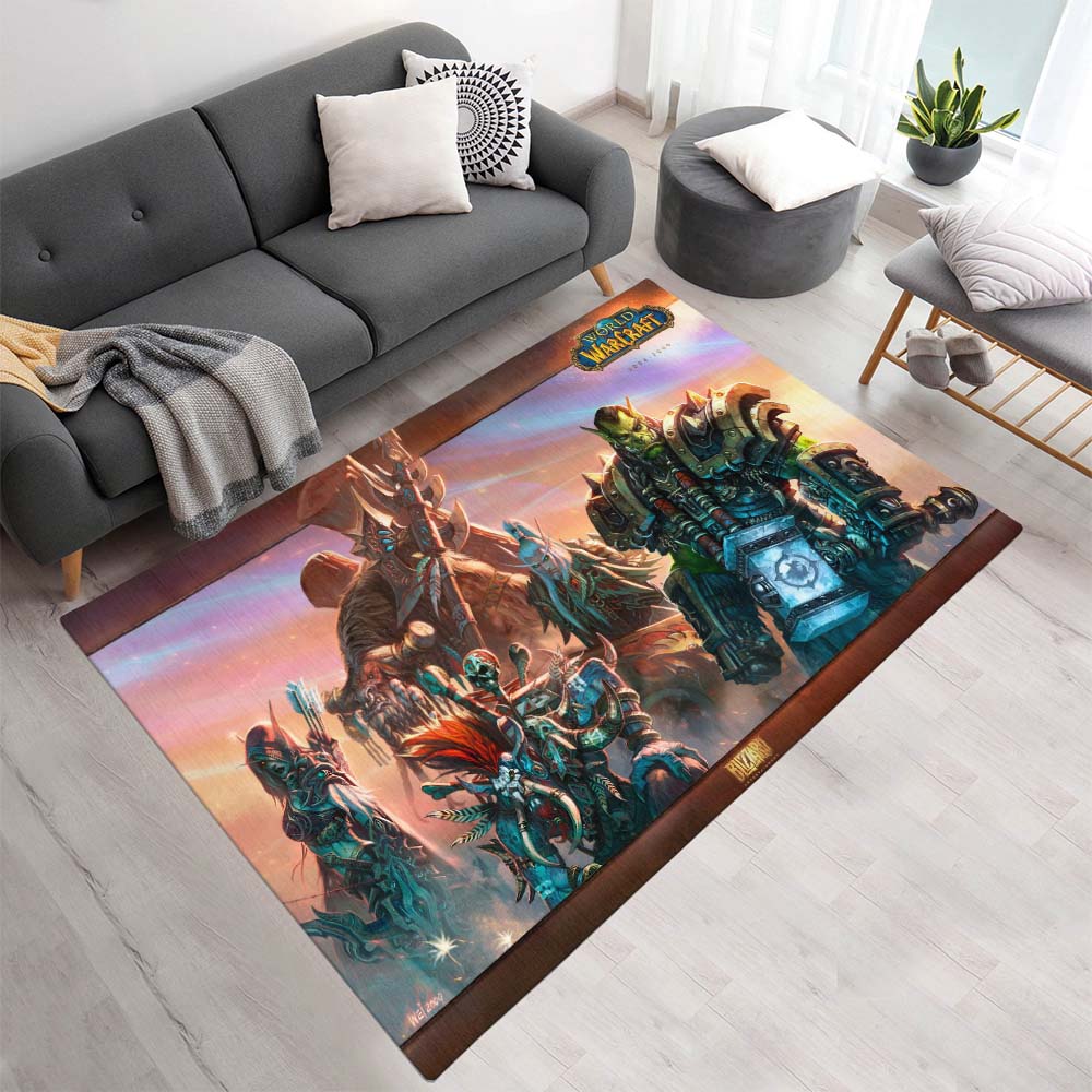 World of Warcraft Sylvanas Windläufer Vol'jin Cairne Bluthuf Thrall Teppich - TOK
