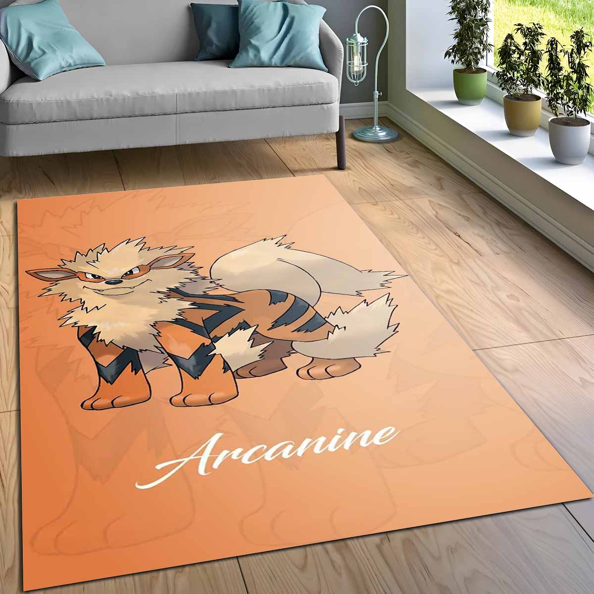 Arkani Pokmon Die Legende Arcanine Pokemon The Legend 5 Teppich 3