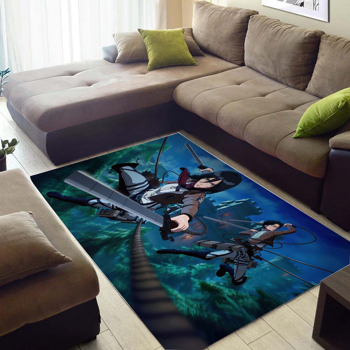 Attack On Titan 1 Teppich 3