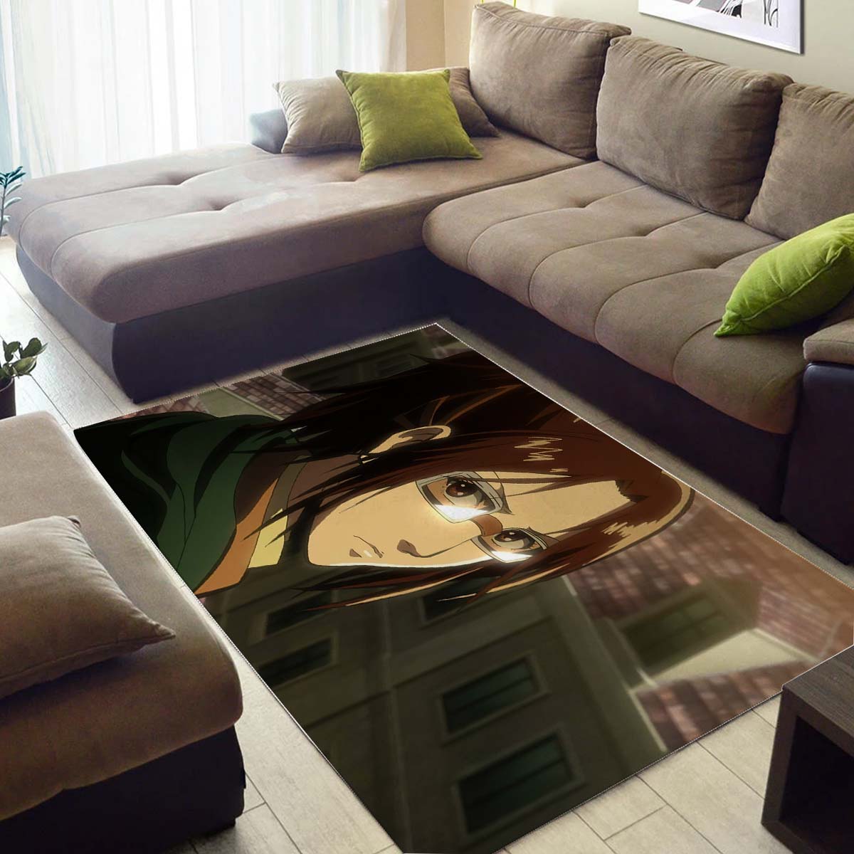 Attack On Titan Hange Zoe Teppich 3