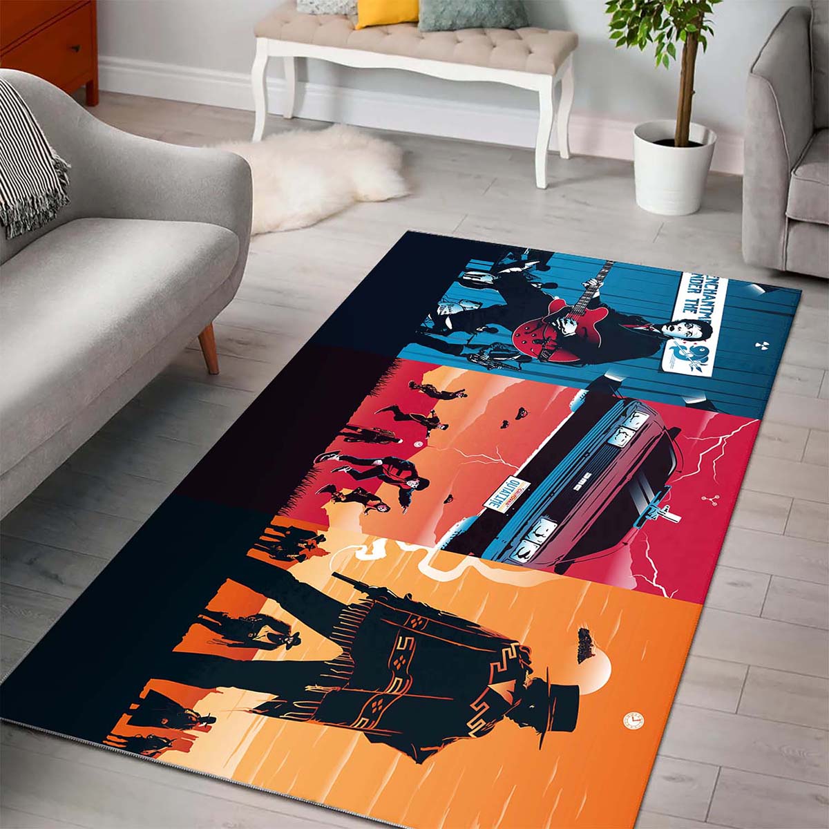 Back To The Future Trilogy Teppich 3