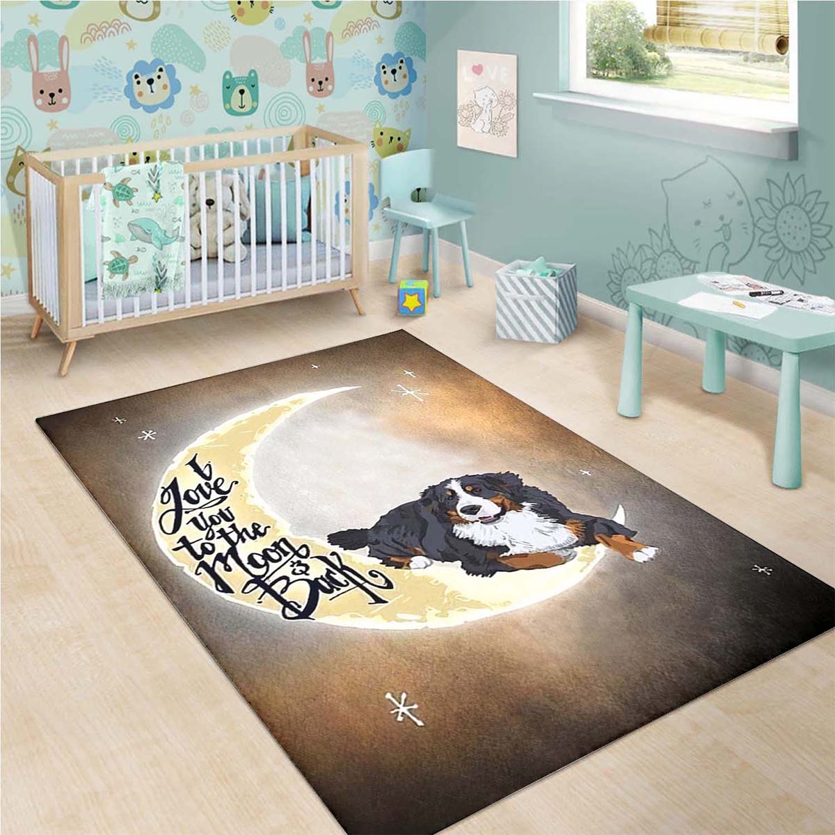 Bernese Mountain Dog De300901 Teppich 3
