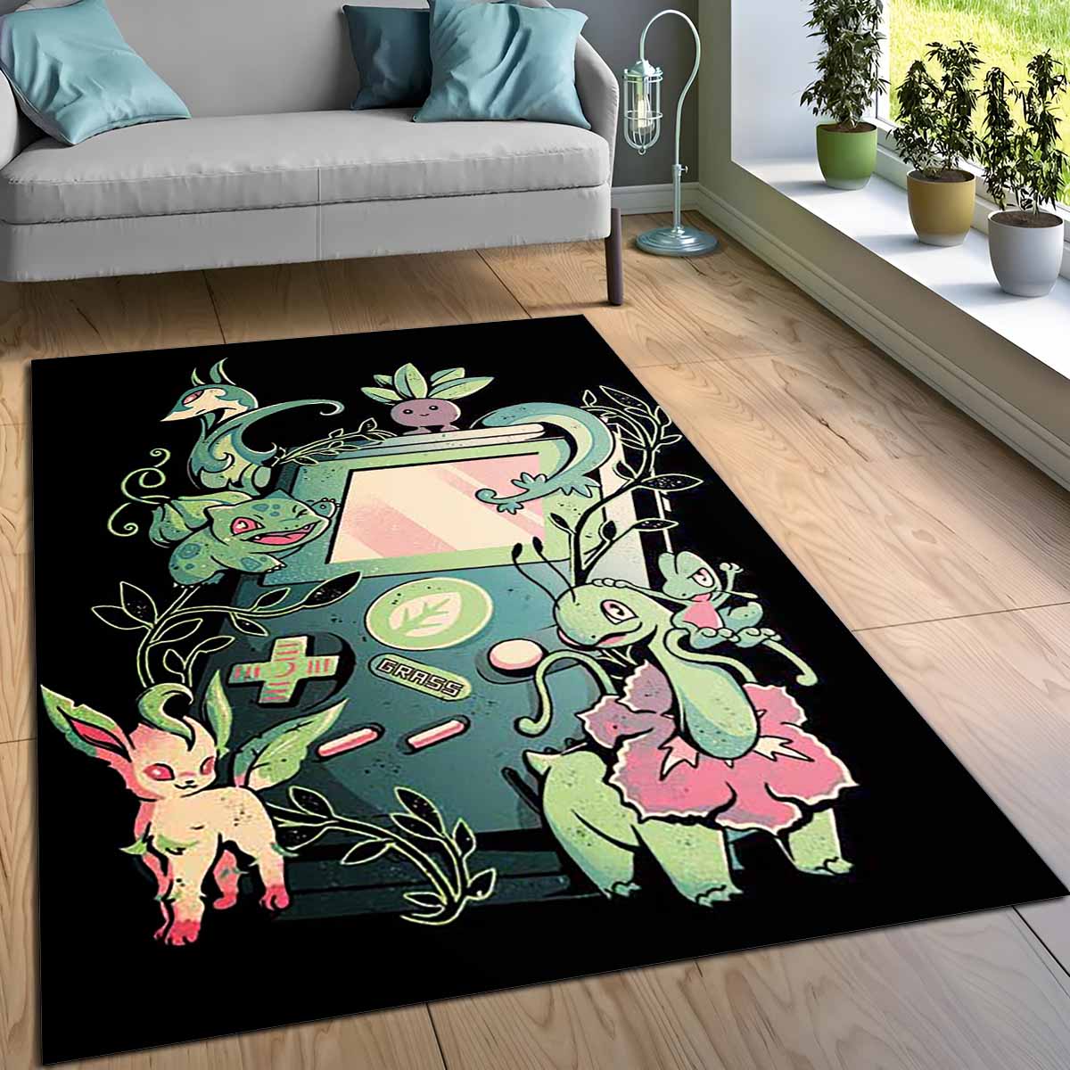 Blatt Pokmon Teppich 3
