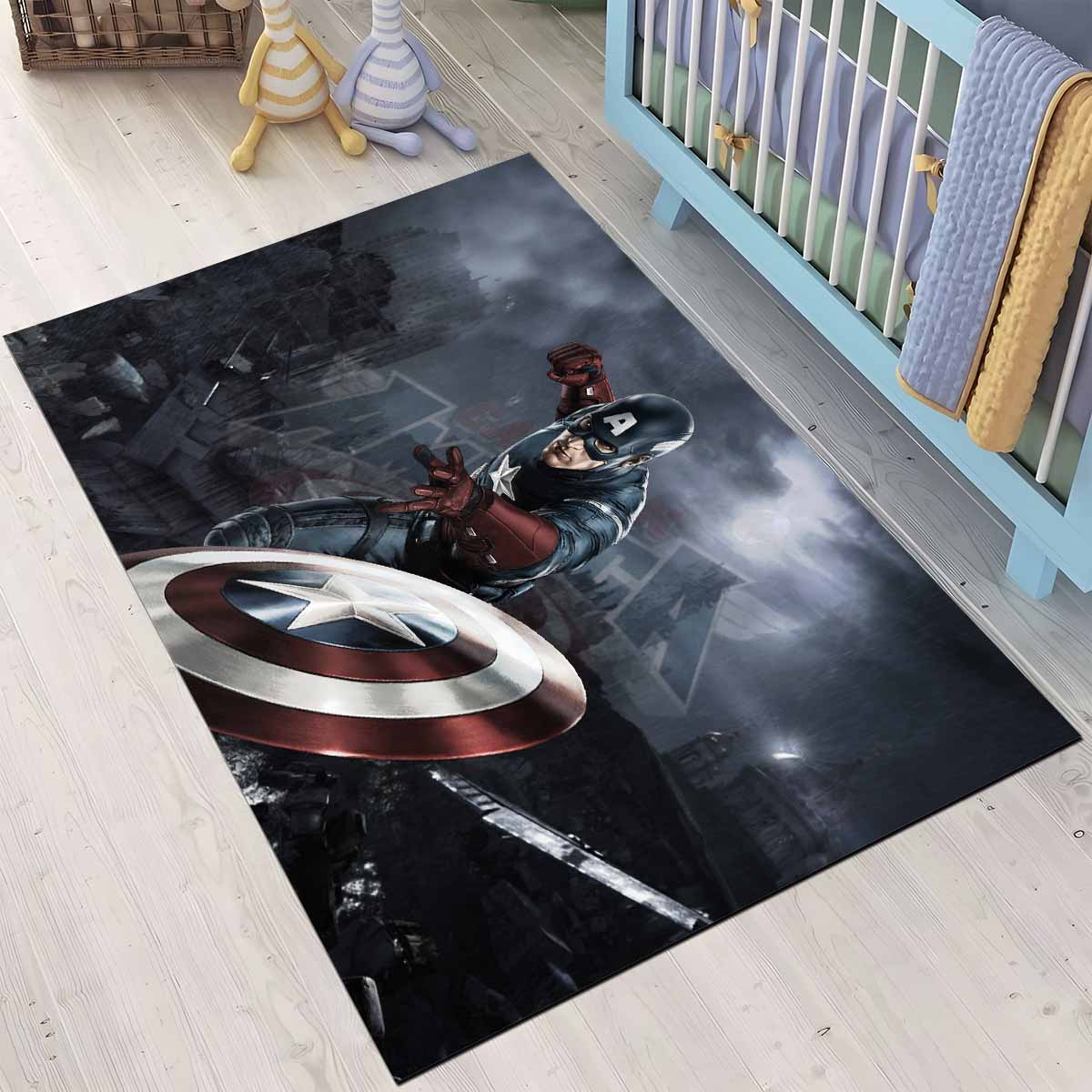 Captain America Marvel 02 Teppich 3