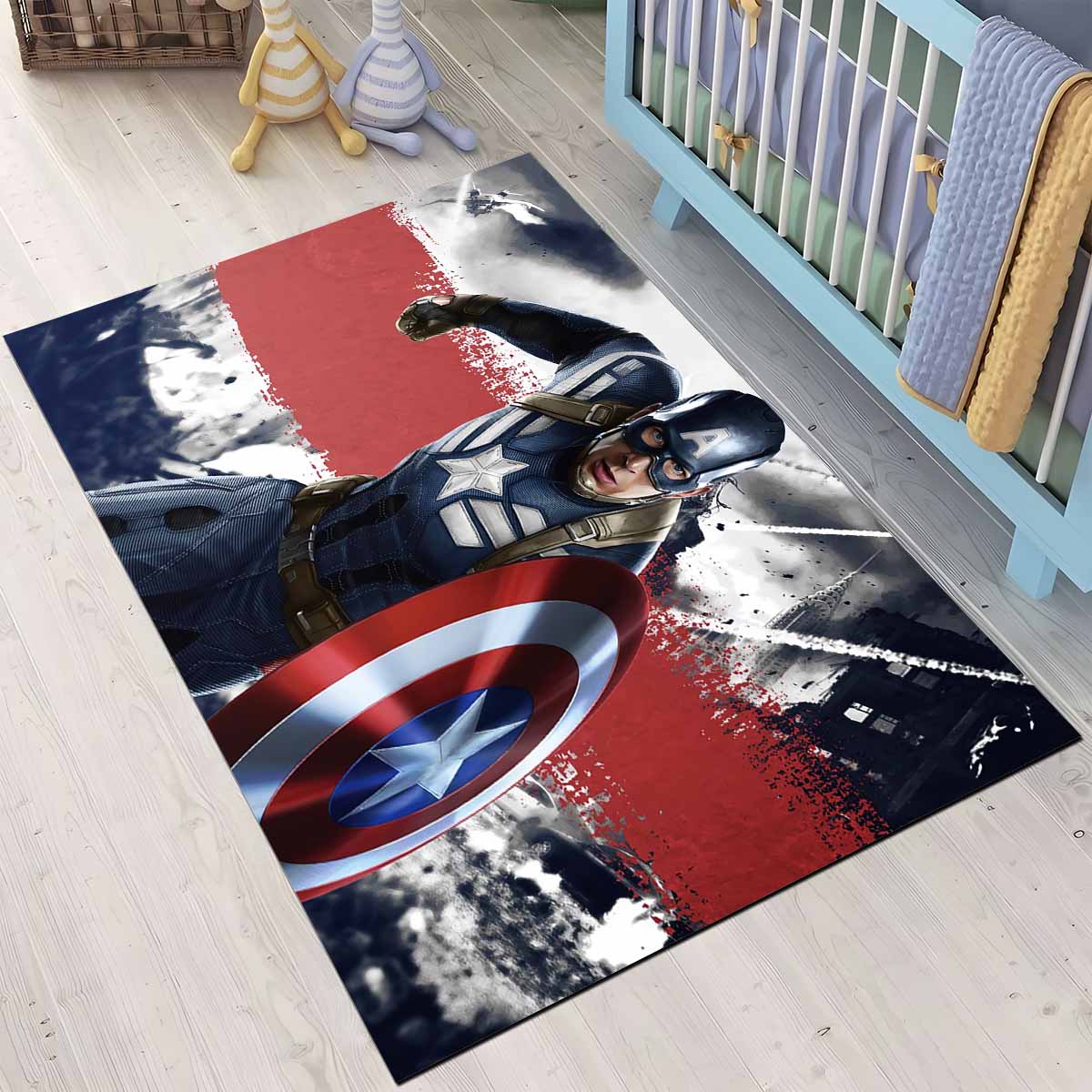 Captain America Marvel 07 Teppich 3