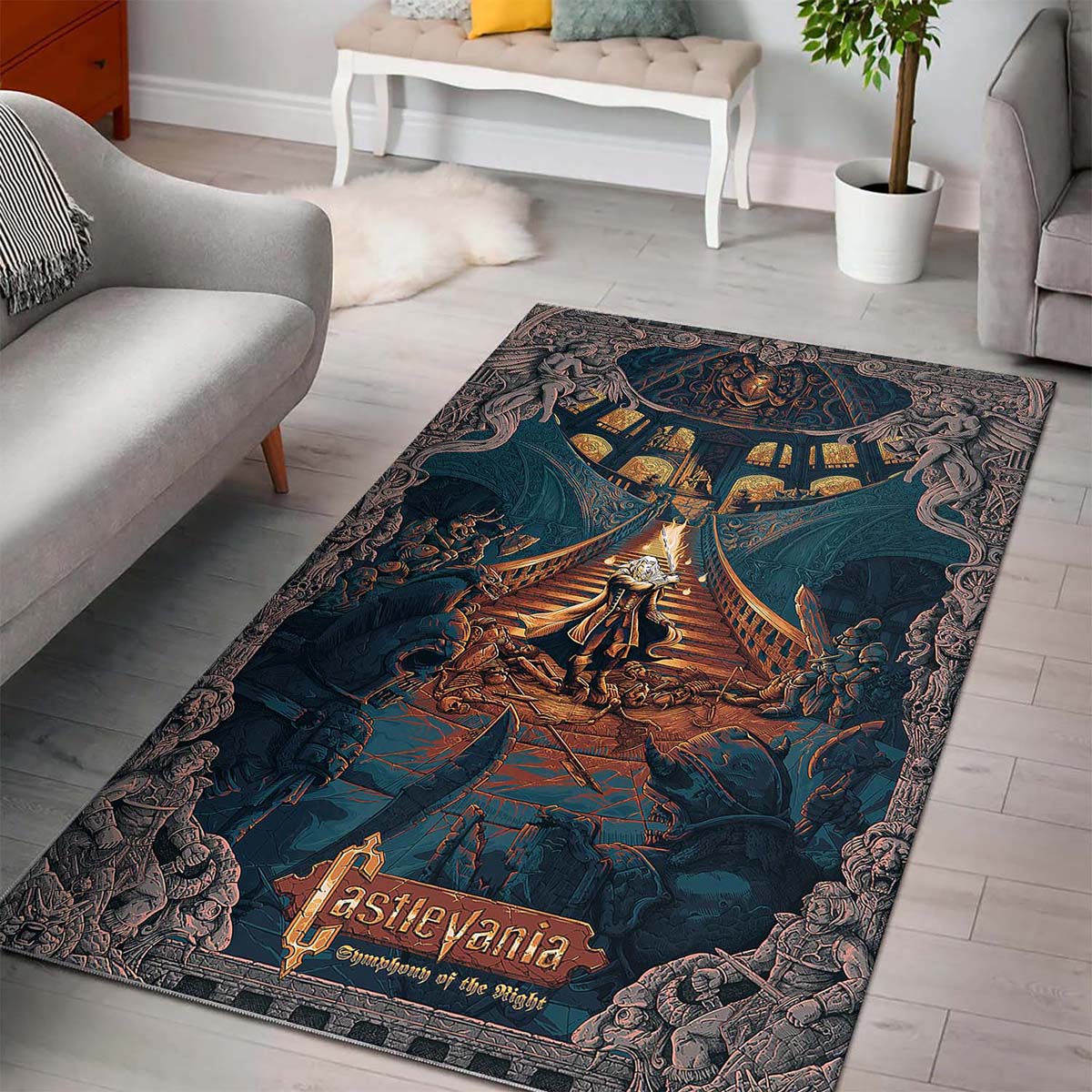 Castlevania Symphony Of The Night Teppich 3
