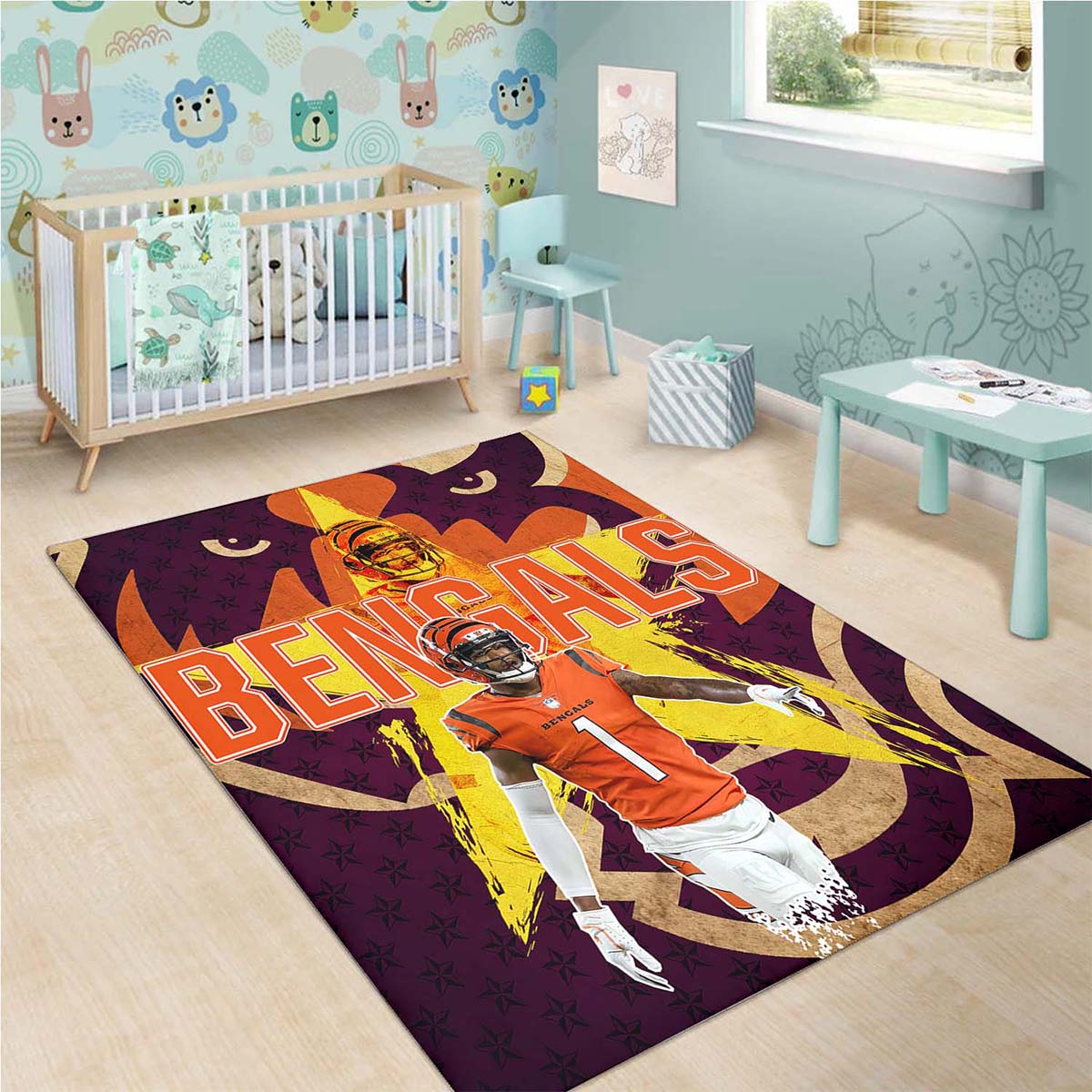 Cincinnati Bengals American Football Teppich 3