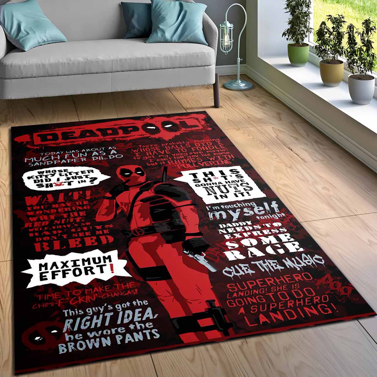 Deadpool 21 Teppich 3