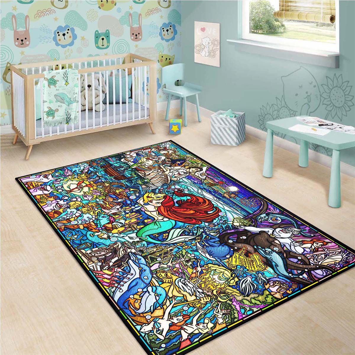 Disney Princess Little Mermaid 19121122 Teppich 3