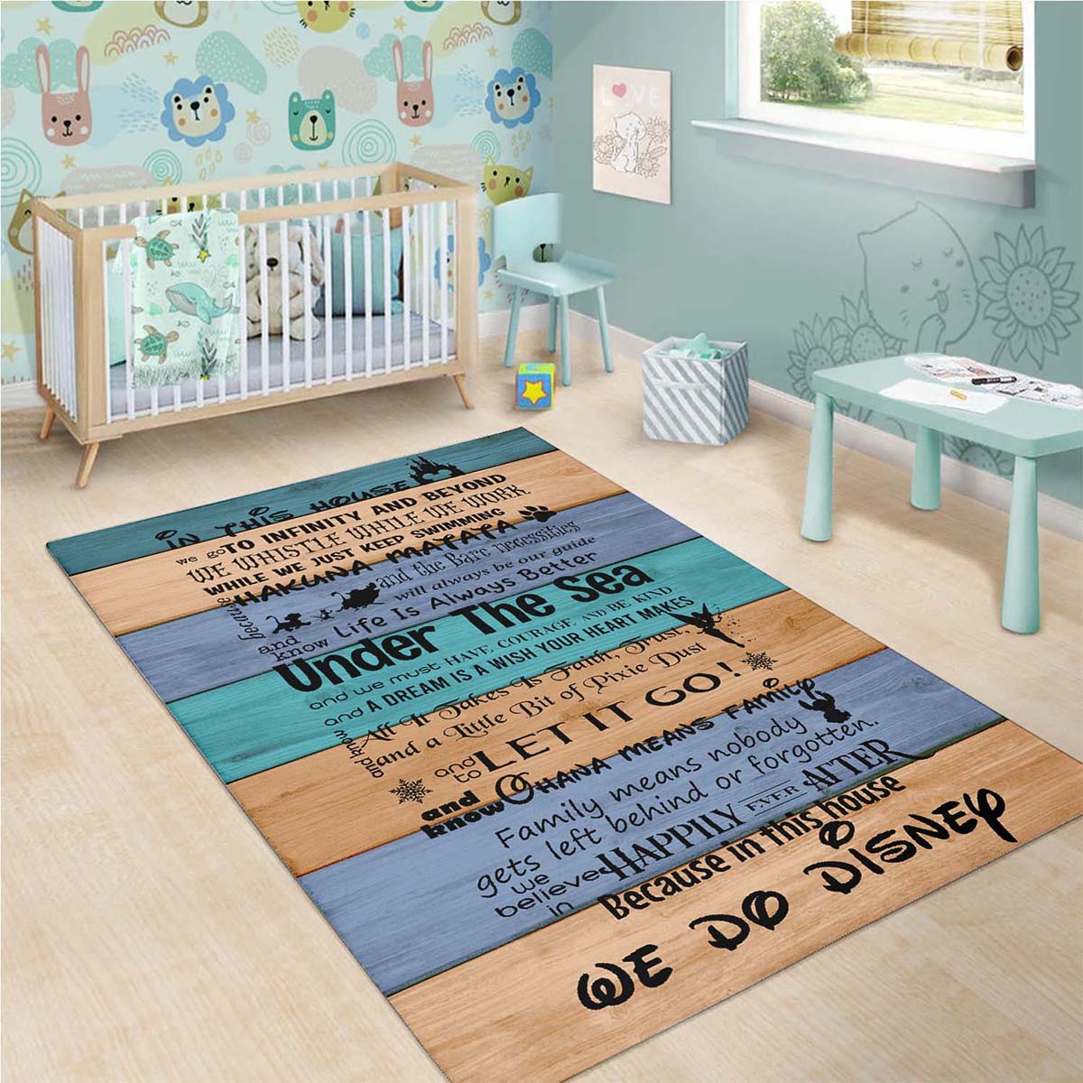 Disney Under The Sea Teppich 3