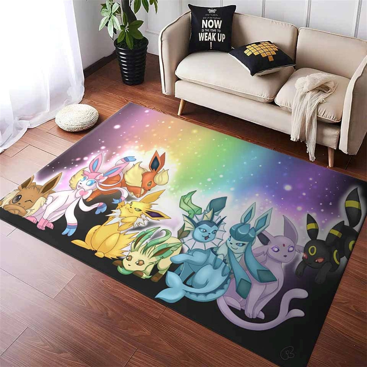 Eevee Pokemon Teppich 3