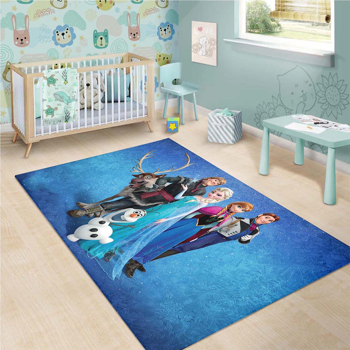 Elsa & Anna Disney Princess 19122410 Teppich 3