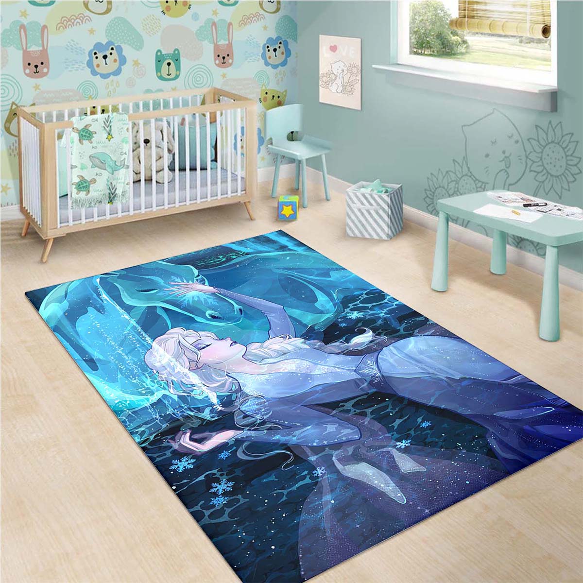 Elsa Frozen Disney Princess Disney Movies Teppich 3