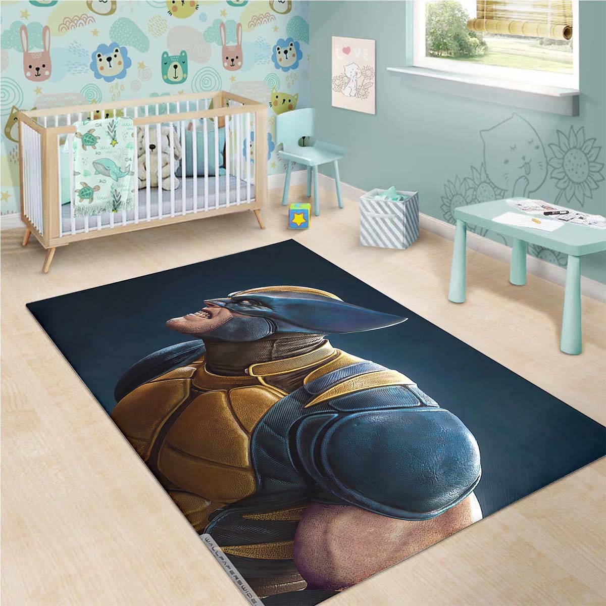Fortnite Game Wolverine Skin Outfit Teppich 3