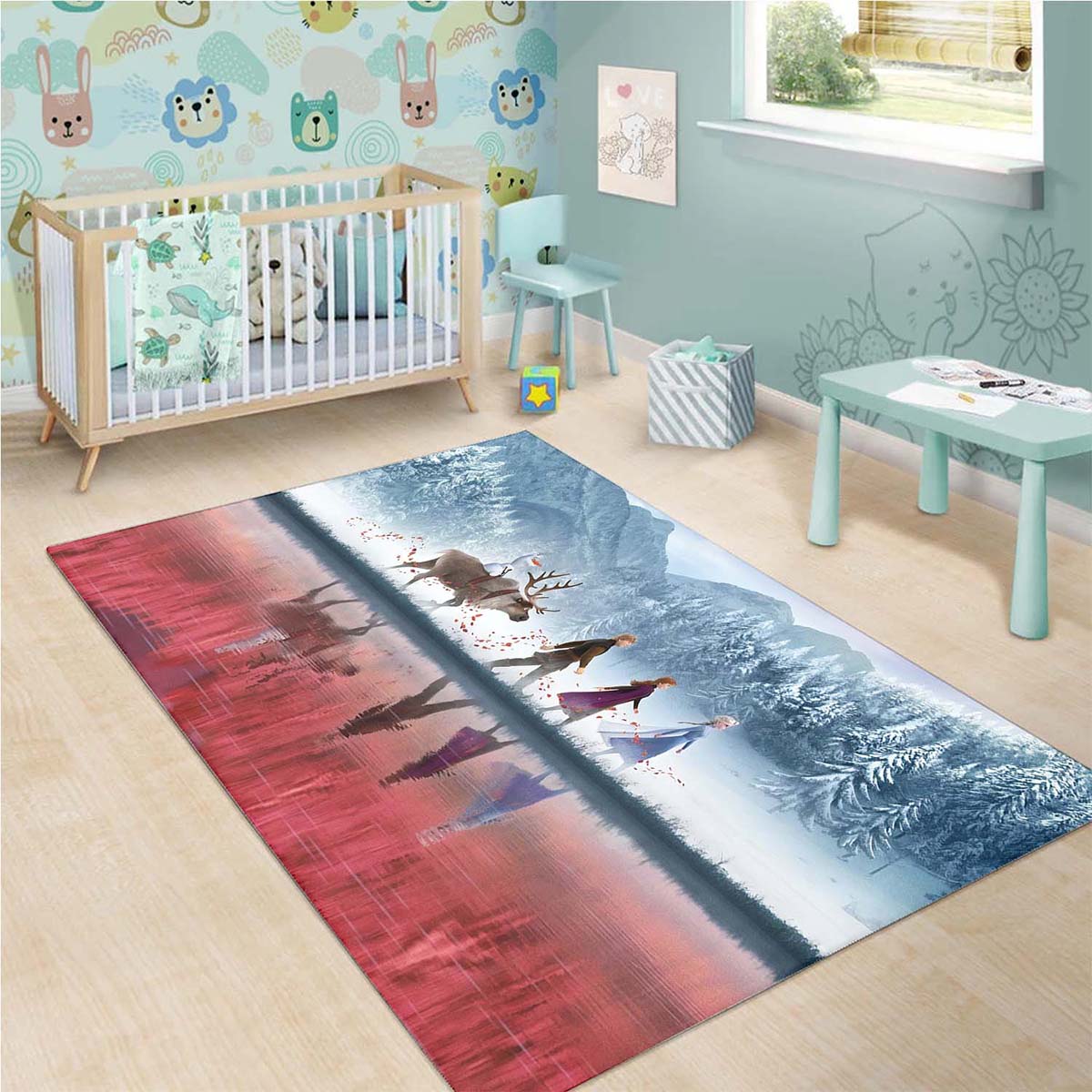 Frozen Characters Teppich 3