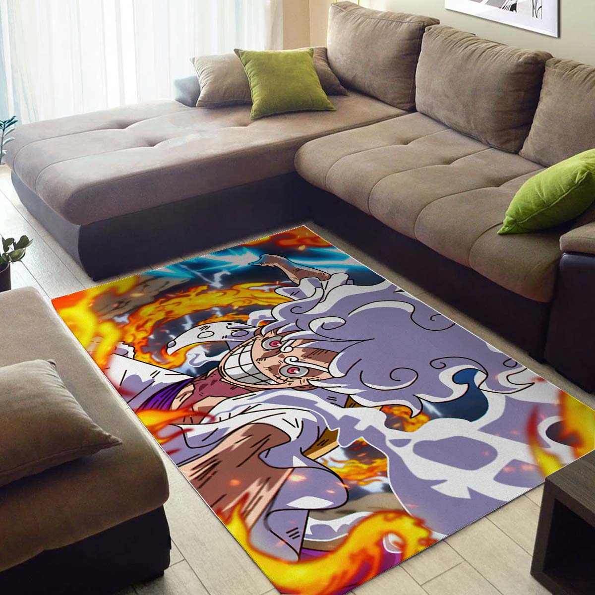 Gear 5 Luffy One Piece 5K Teppich 3