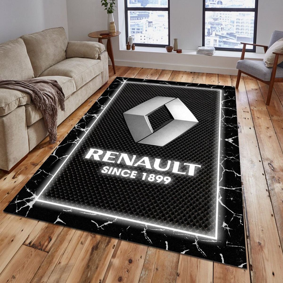 Renault 06 Teppich - Teppich mit Automotiv-Motiv