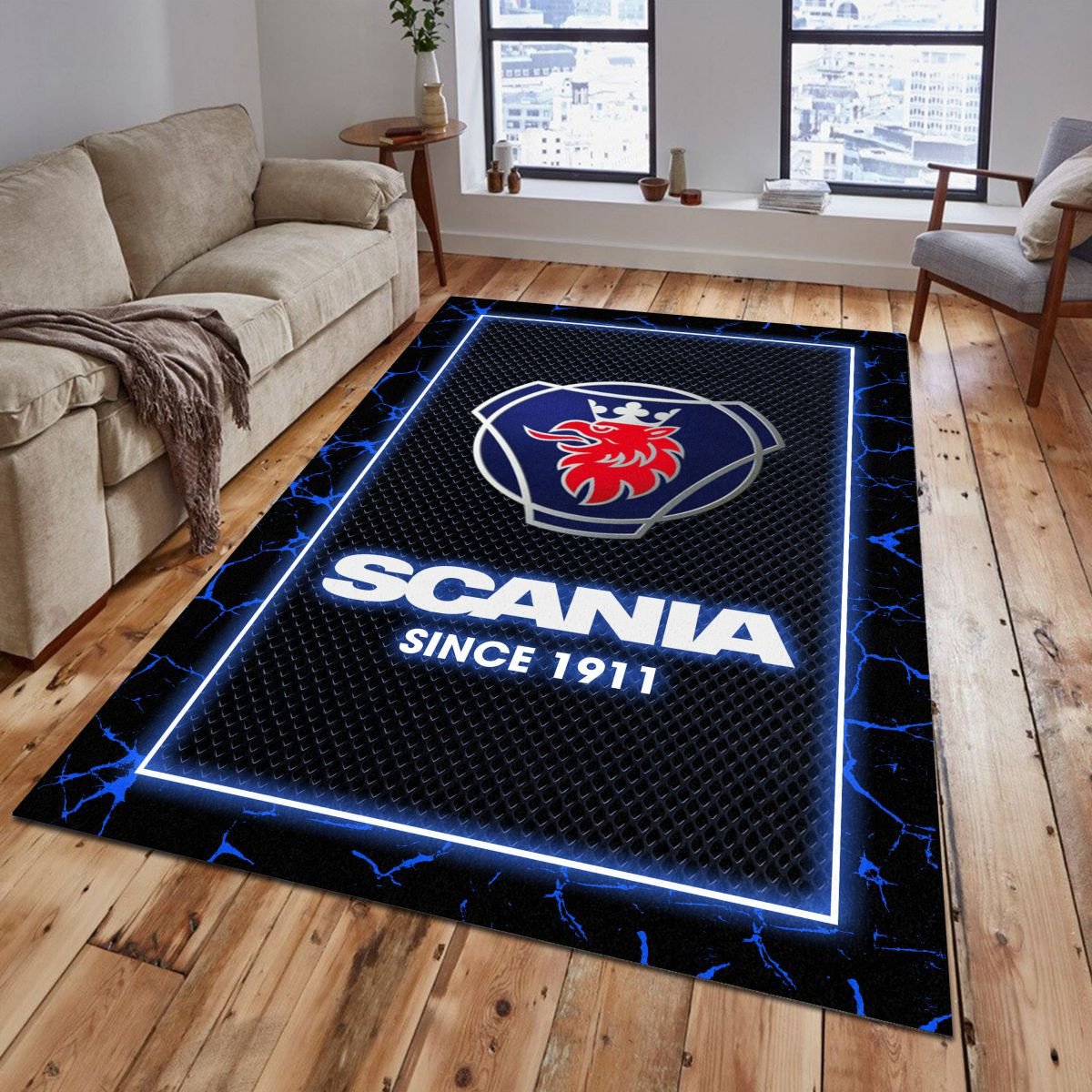 Scania Teppich - Teppich mit Automotiv-Motiv