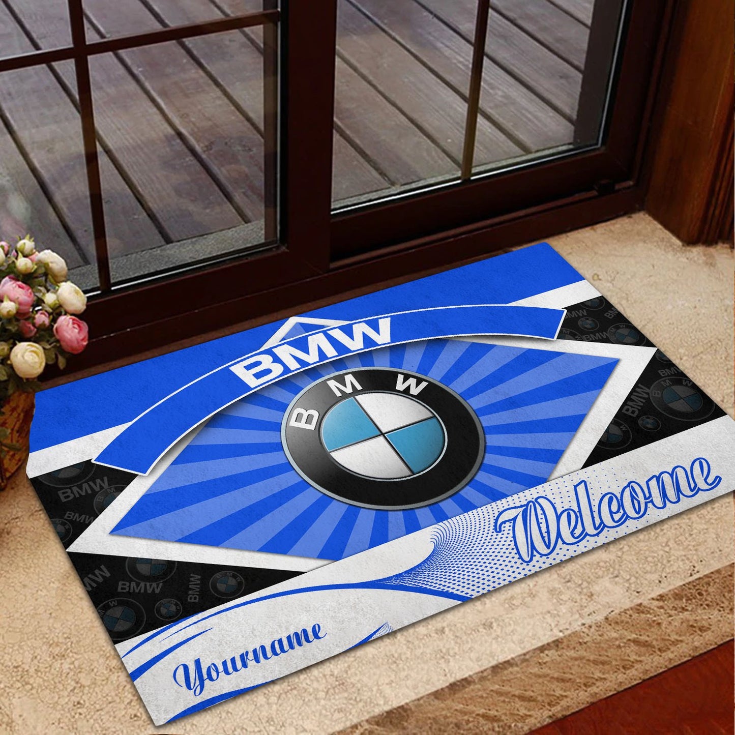 BMW Car Teppich - Teppich mit Automotiv-Motiv