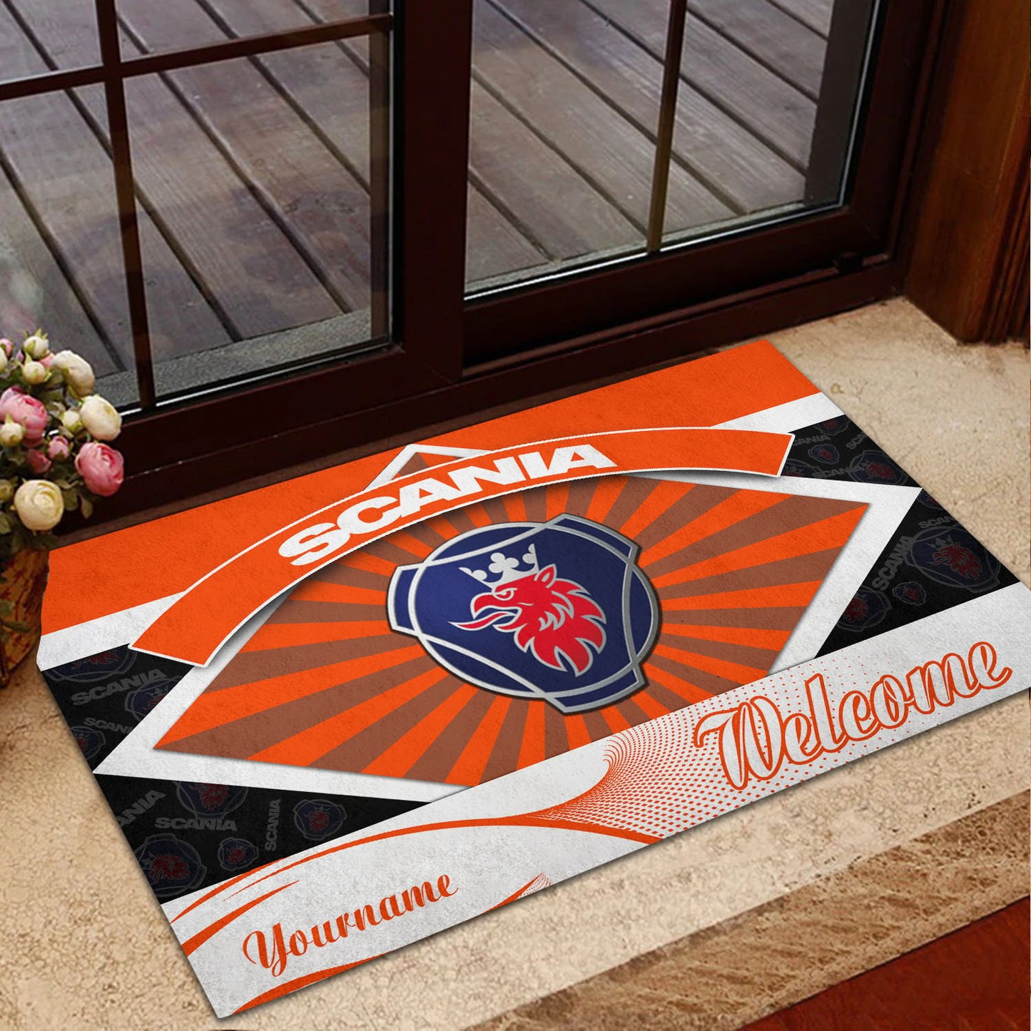 Scania 05 Teppich - Teppich mit Automotiv-Motiv