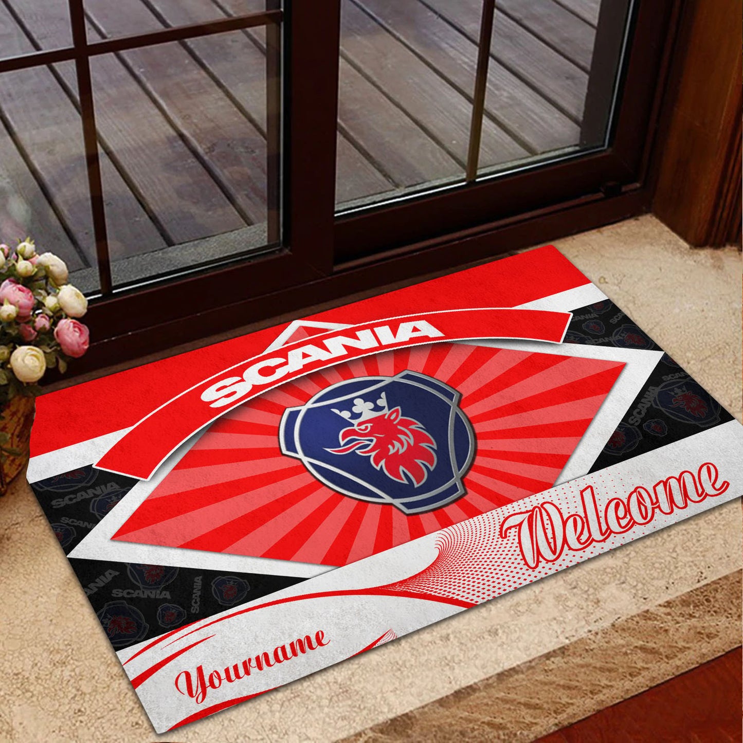Scania 06 Teppich - Teppich mit Automotiv-Motiv