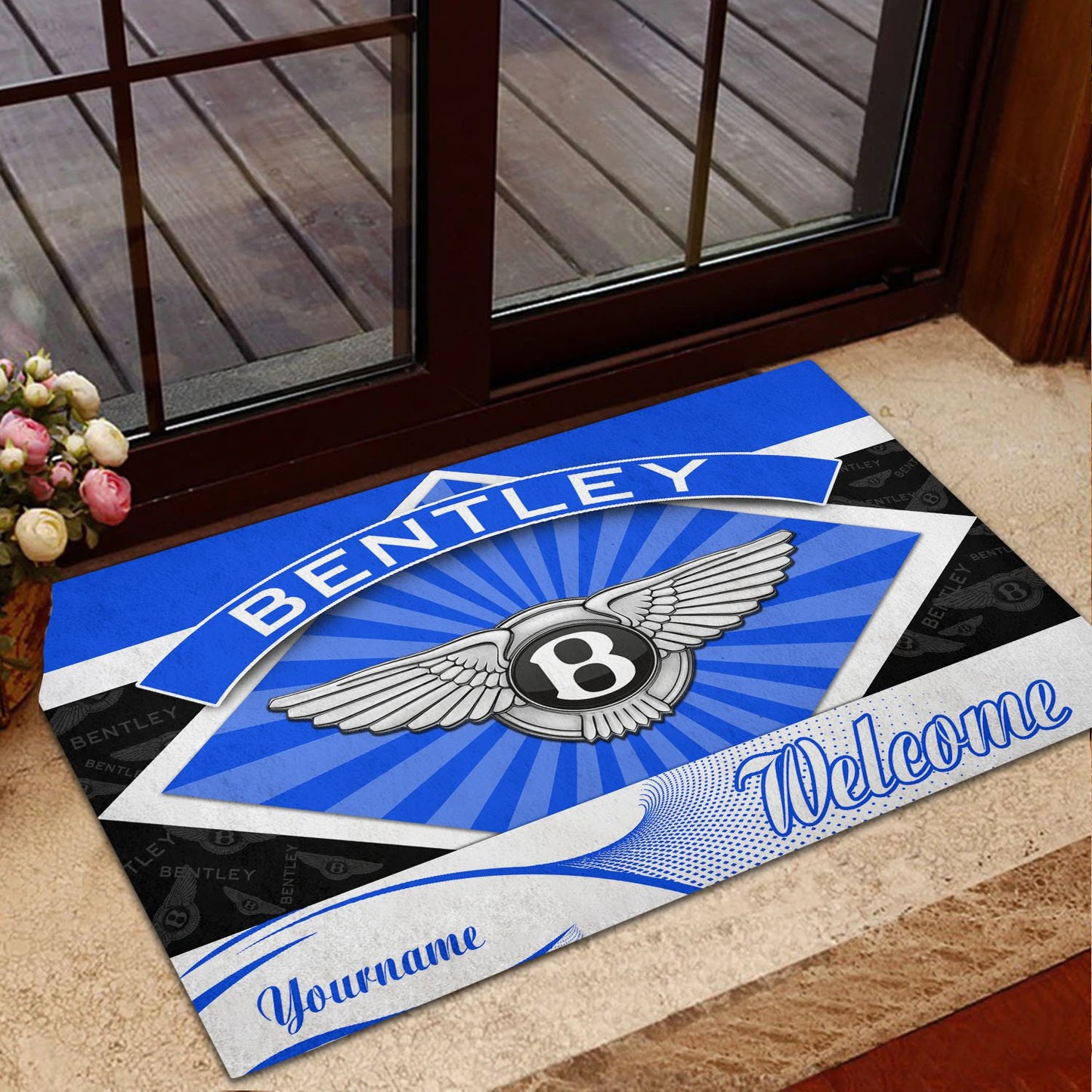 Bentley 02 Teppich - Teppich mit Automotiv-Motiv