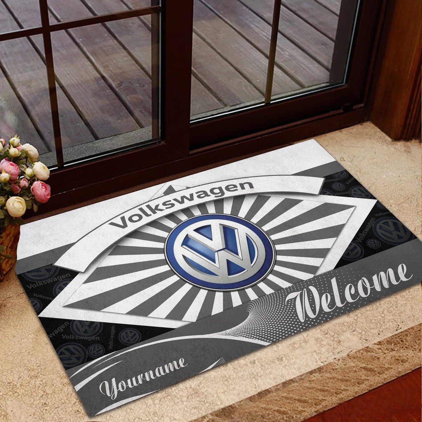 Volkswagen 09 Teppich - Teppich mit Automotiv-Motiv
