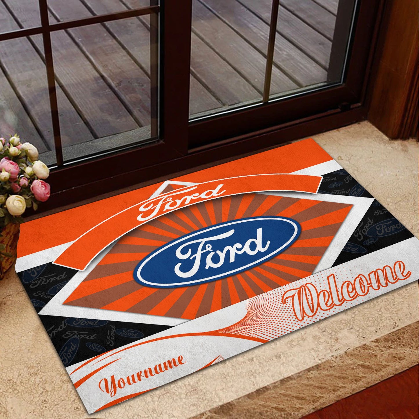 Ford 05 Teppich - Teppich mit Automotiv-Motiv
