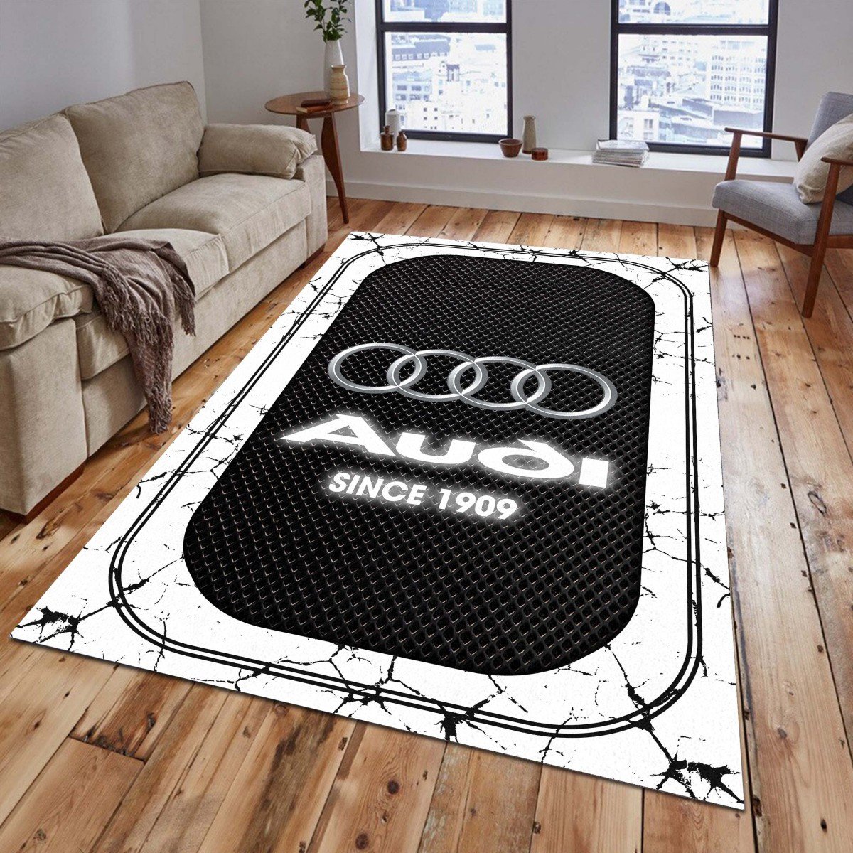 Audi 07 Teppich - Teppich mit Automotiv-Motiv