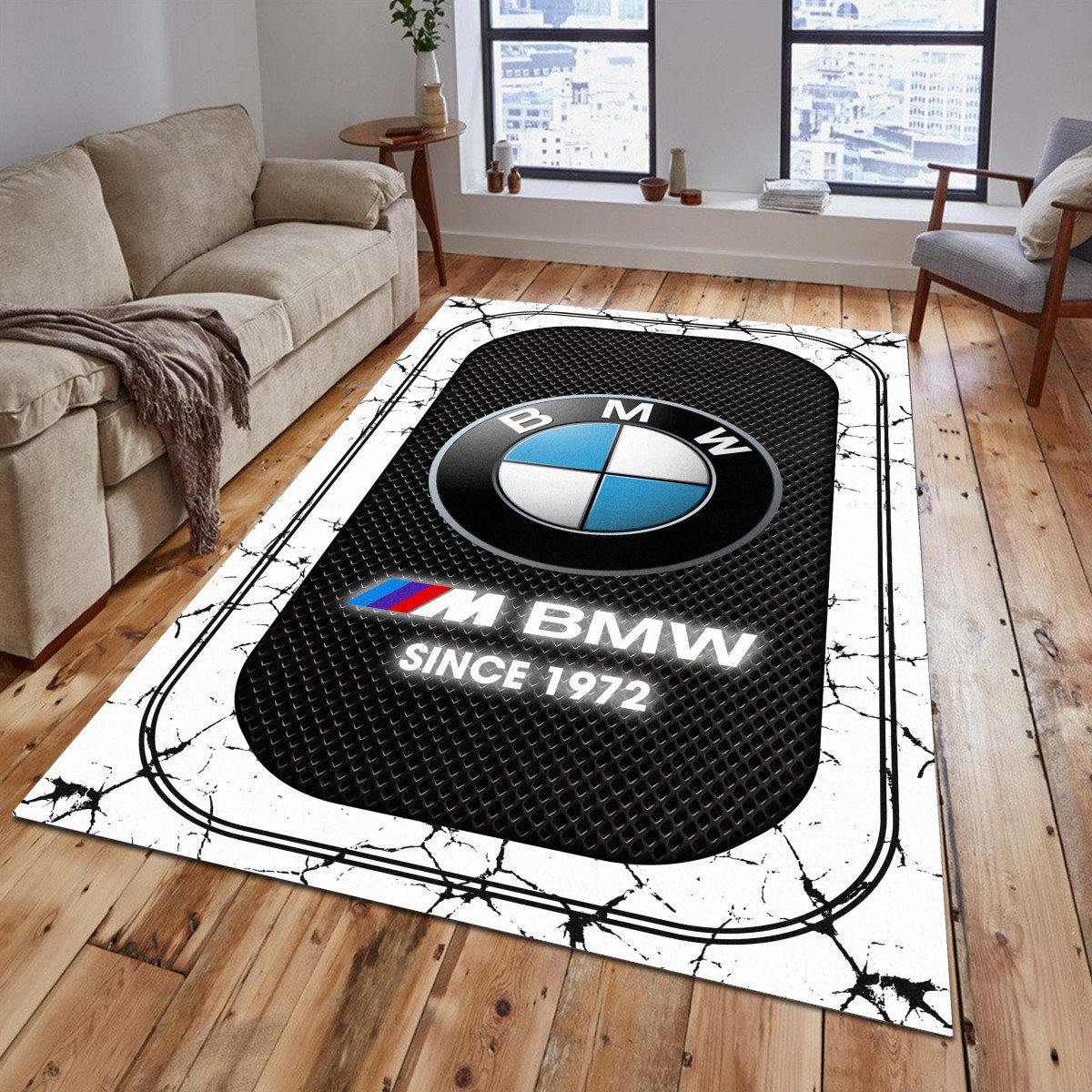 BMW M Car 07 Teppich - Teppich mit Automotiv-Motiv
