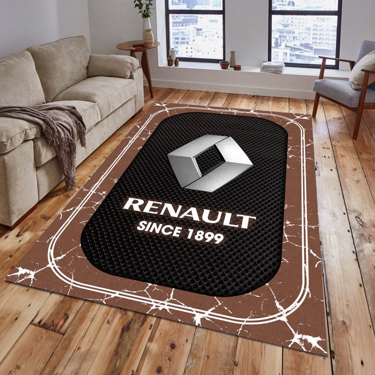 Renault 03 Teppich - Teppich mit Automotiv-Motiv