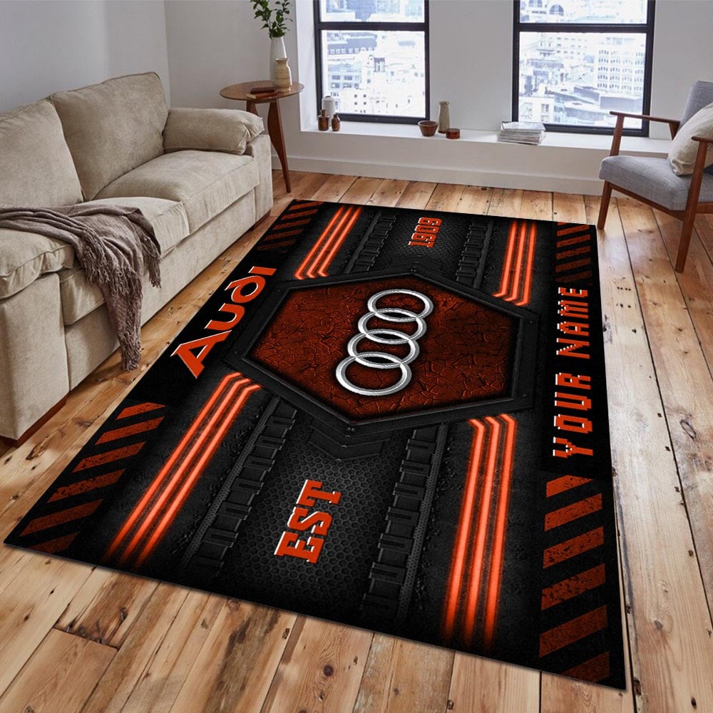 Audi Teppich 7 - Teppich mit Automotiv-Motiv