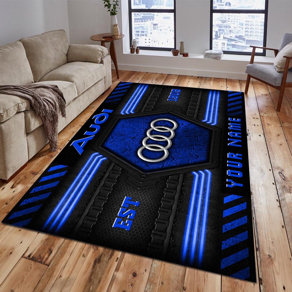 Audi Teppich 2 - Teppich mit Automotiv-Motiv