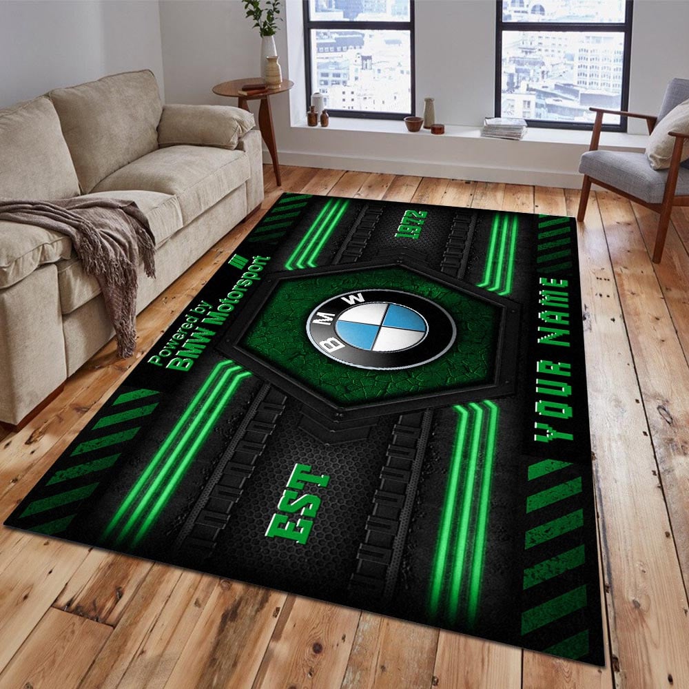 B.M.W Motorsport Teppich 6 - Teppich mit Automotiv-Motiv