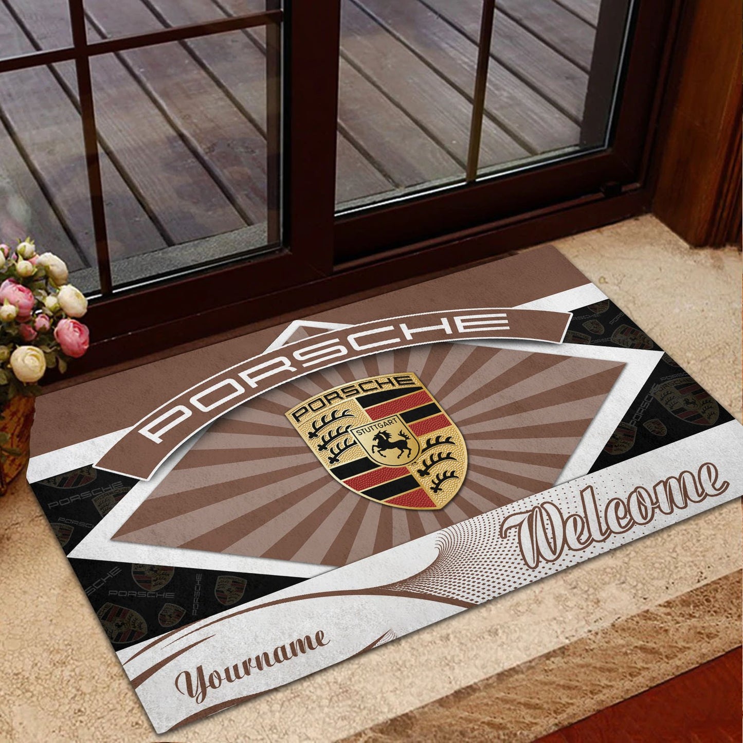 Porsche 03 Teppich - Teppich mit Automotiv-Motiv