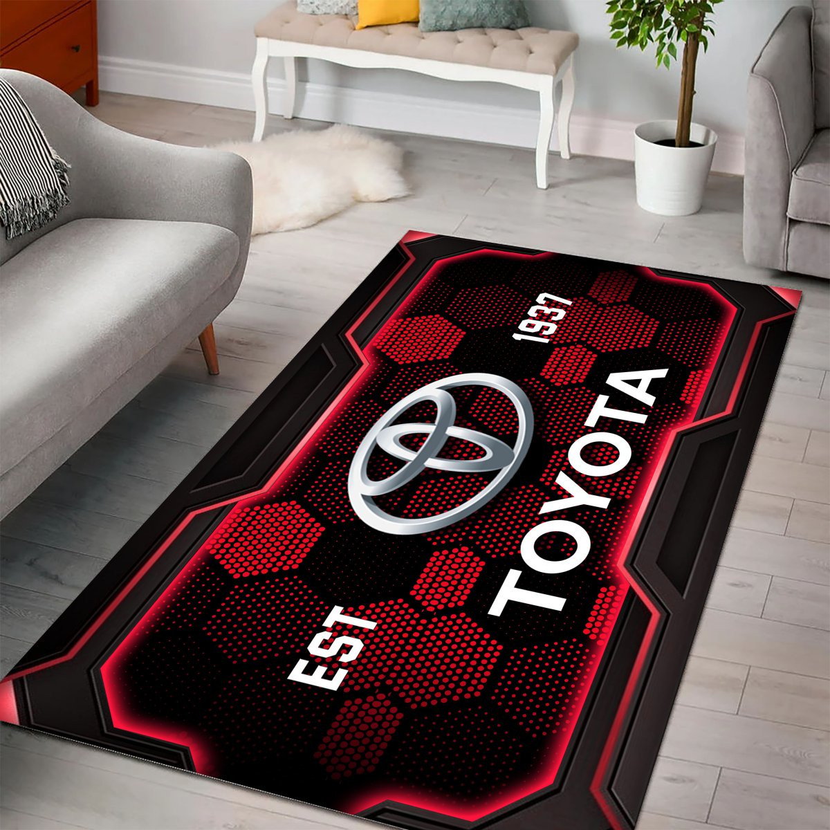 Toyota Teppich - Teppich mit Automotiv-Motiv-2
