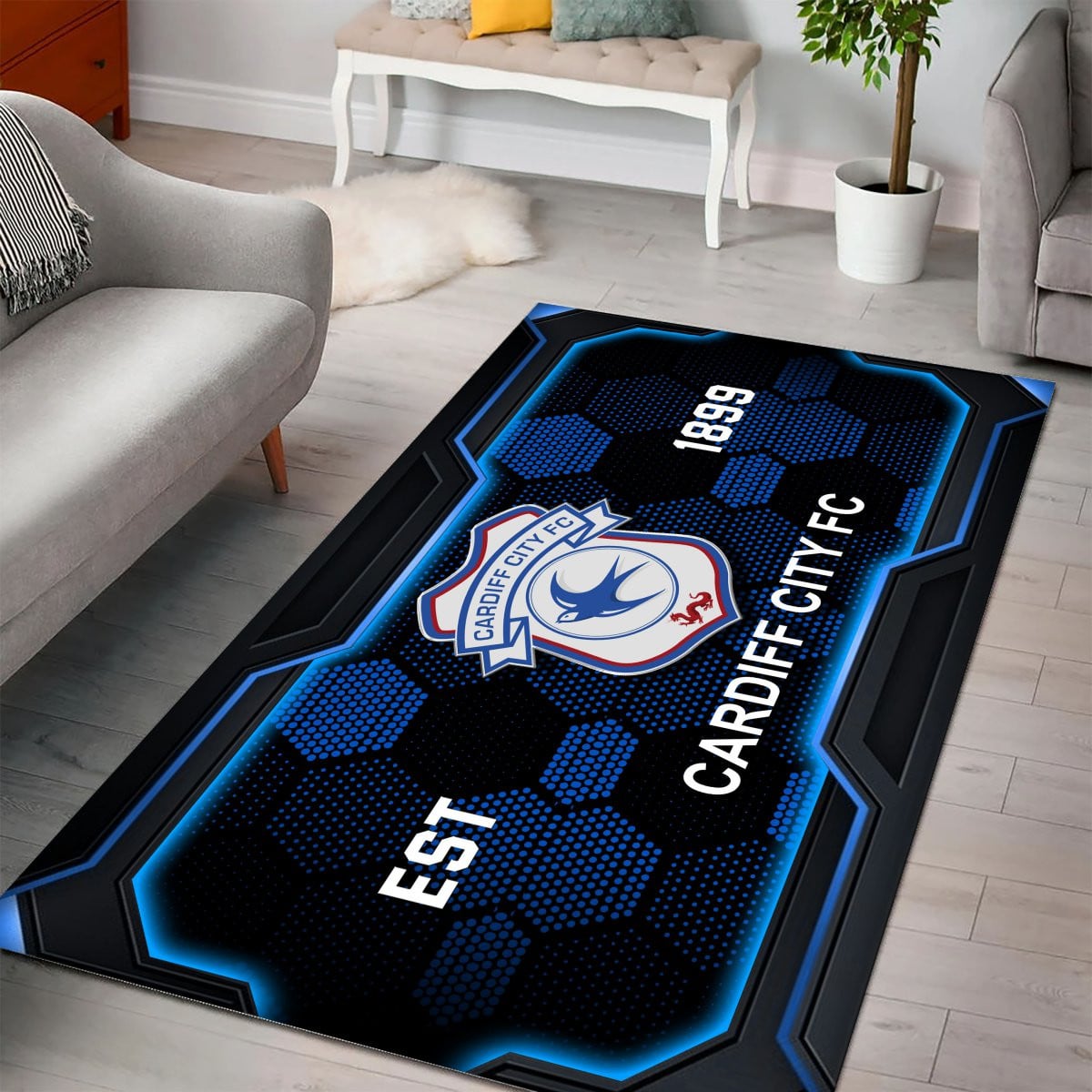 Cardiff City Teppich - EFL Championship Teppich 2 2