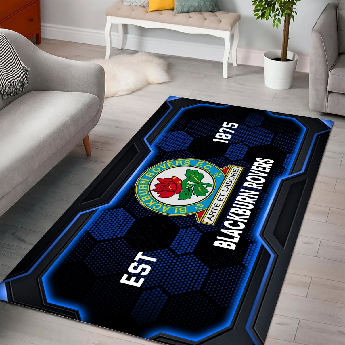 Blackburn Rovers Teppich - EFL Championship Teppich 2 2