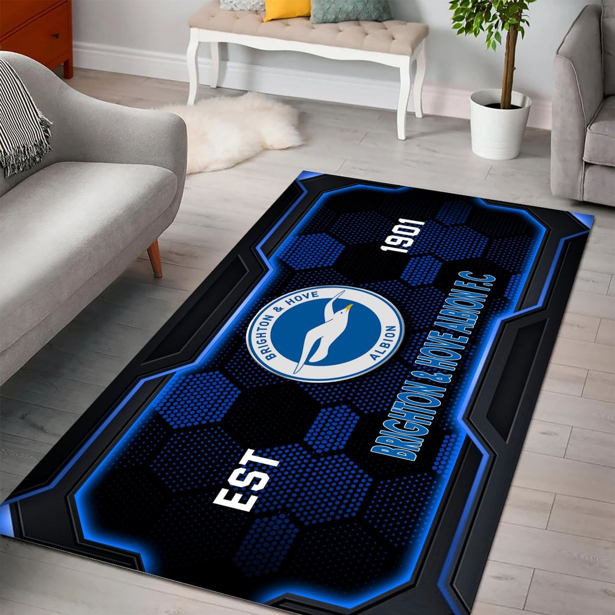 Brighton & Hove Albion Teppich - Premier League Teppich 2 2
