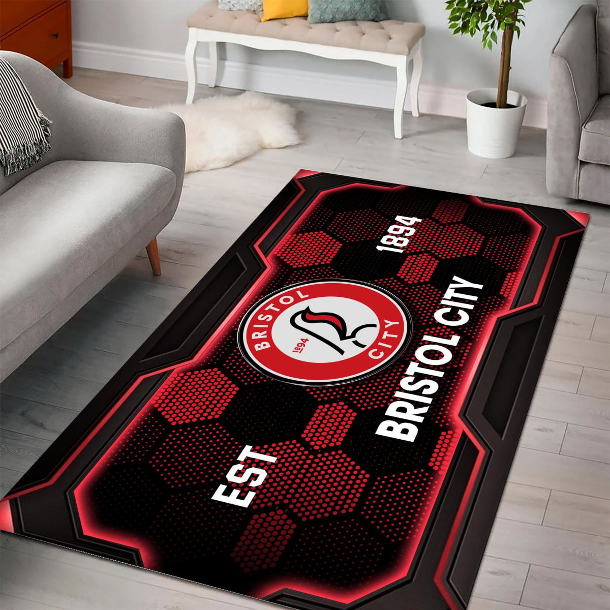 Bristol City Teppich - EFL Championship Teppich 2 2