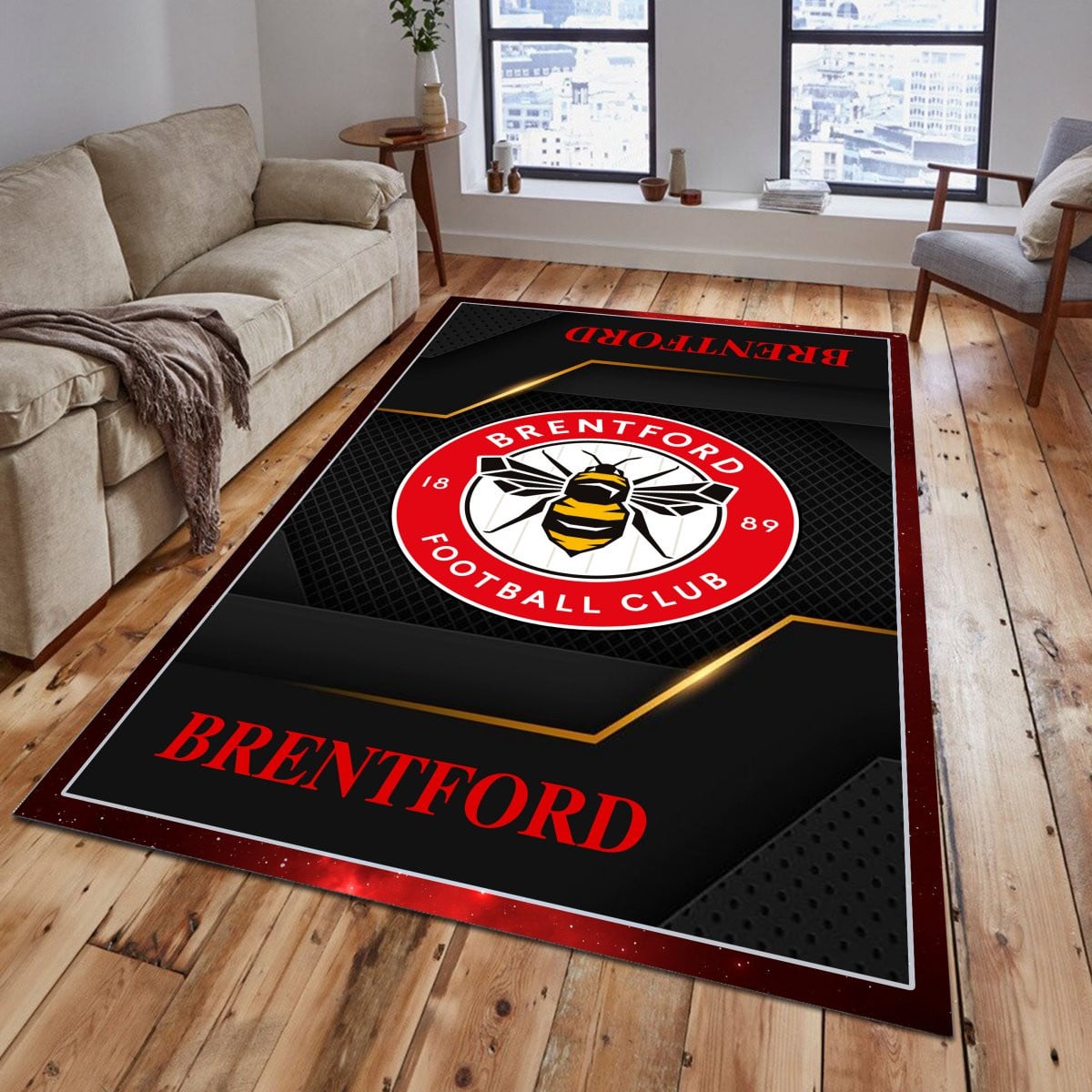Brentford Teppich - Premier League Teppich 1
