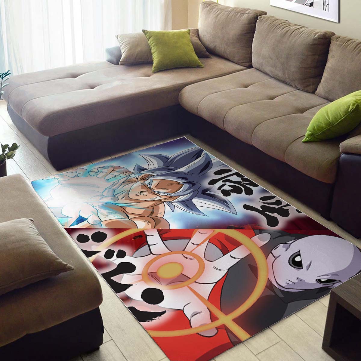 Goku Vs Jiren Teppich 3