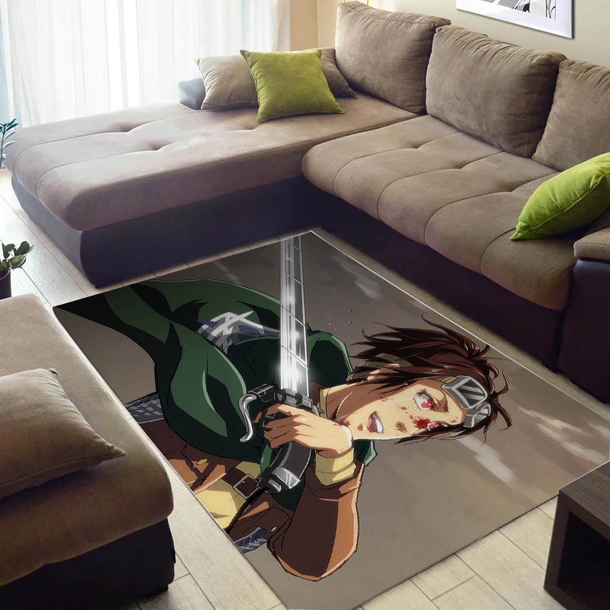 Hange Zoe Attack On Titan Teppich 3