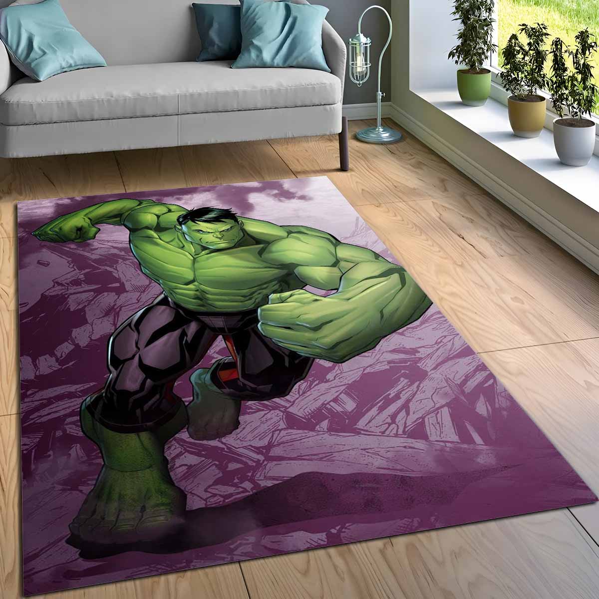 Hulk Avenger Marvel 1001 Teppich 3