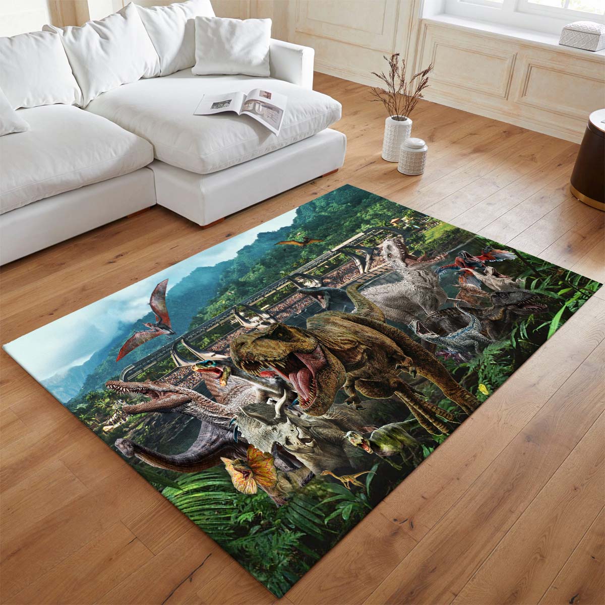 Jurassic World Dinosaurier 1 Teppich - TOK 2